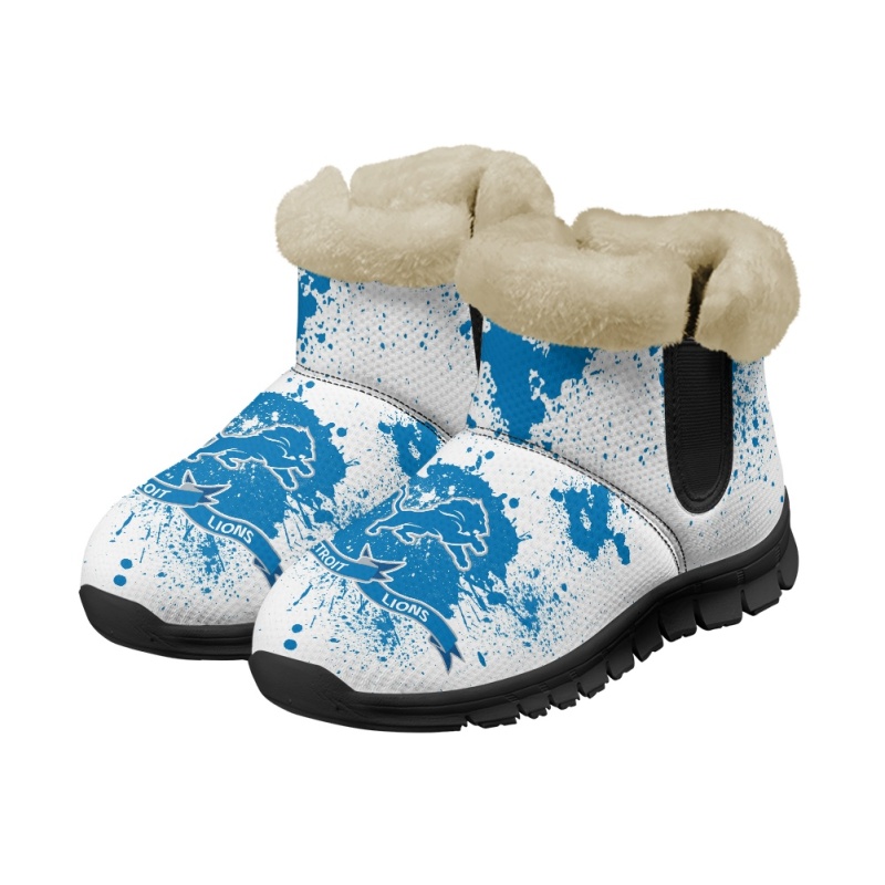Detroit Lions Comfy Winter Snow Boots - Image 7