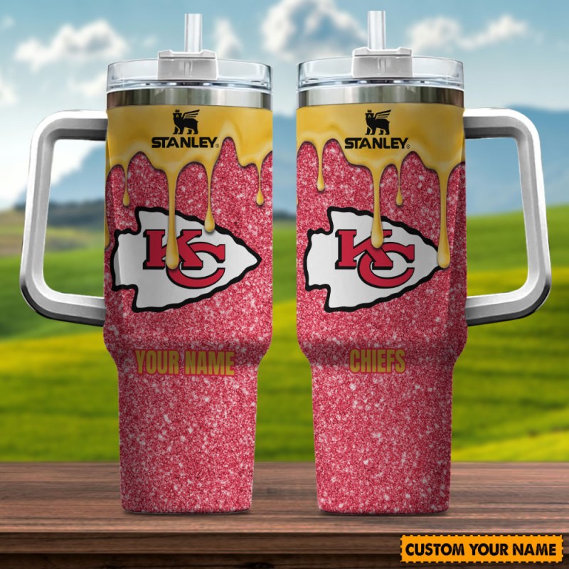 Kansas City Chiefs Tumbler Side View
