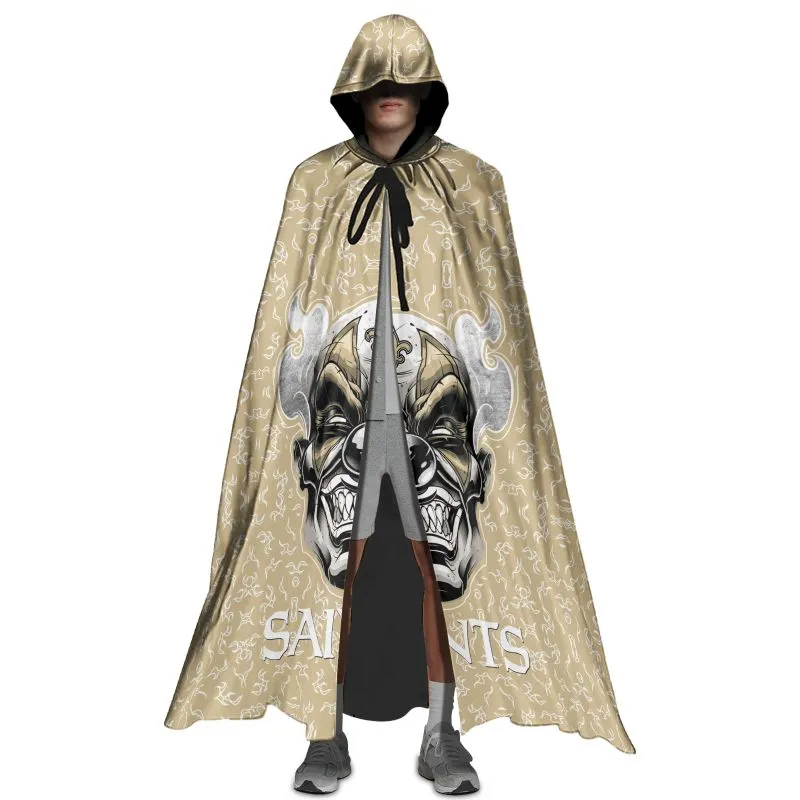 New Orleans Saints Halloween Clown Cloak