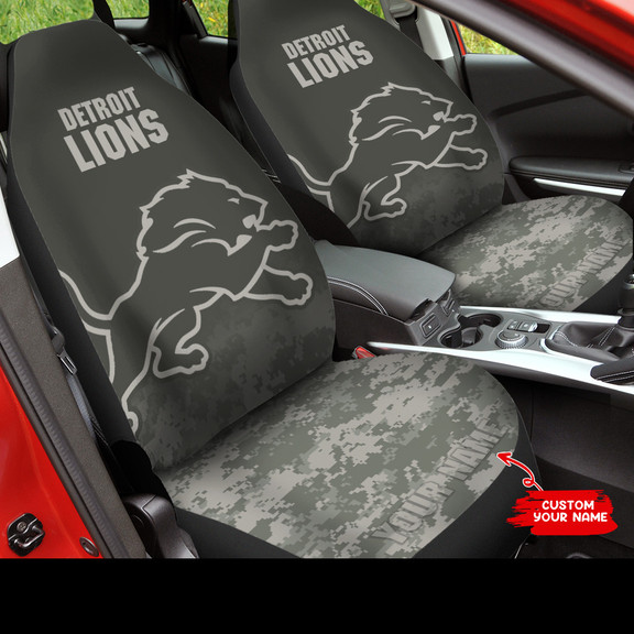 Detroit Lions Car Seat Cover - Image 1