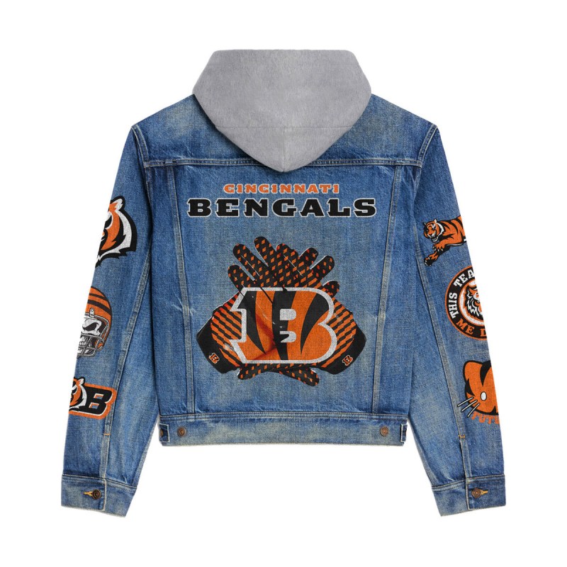 Cincinnati Bengals Premium Hooded Jacket - Stylish Design