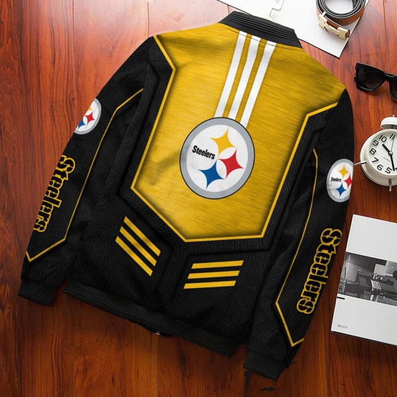 Pittsburgh Steelers Bomber Jacket Additional View