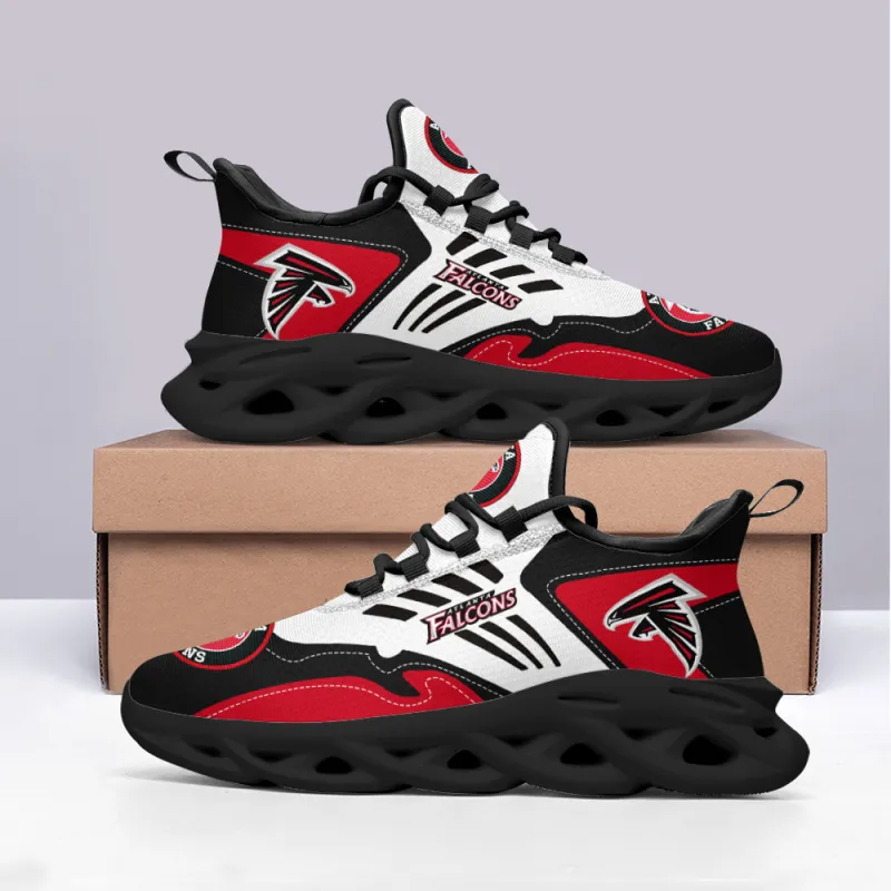 Atlanta Falcons Yezy Sneakers Side View