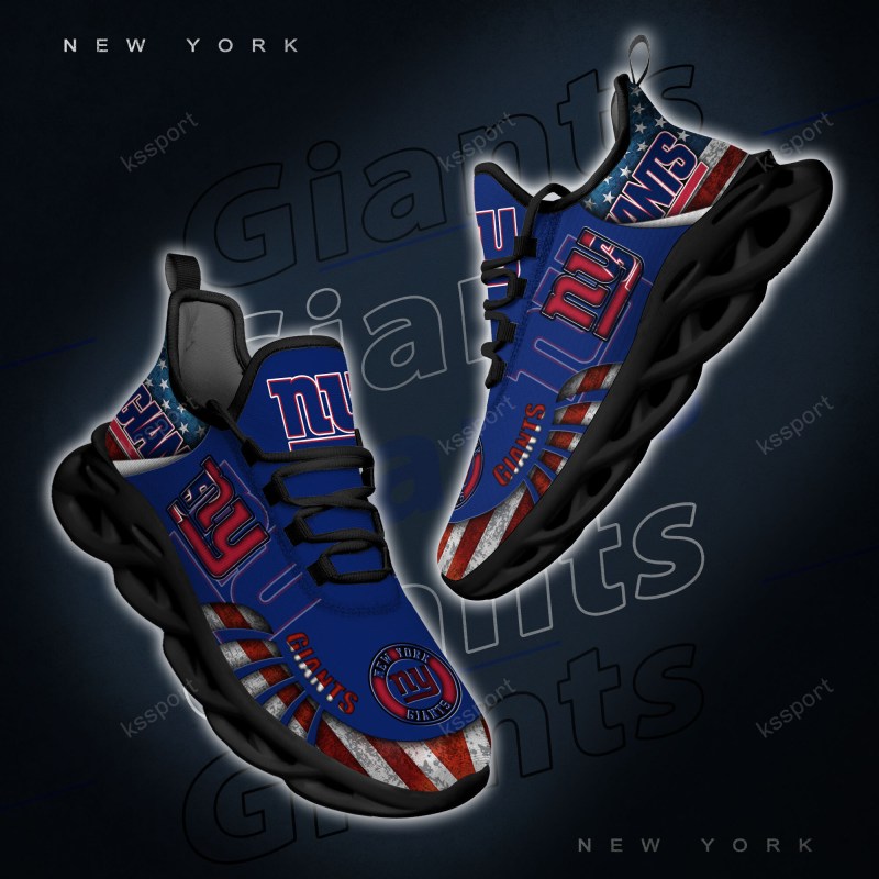 New York Giants Yezy Running Sneakers