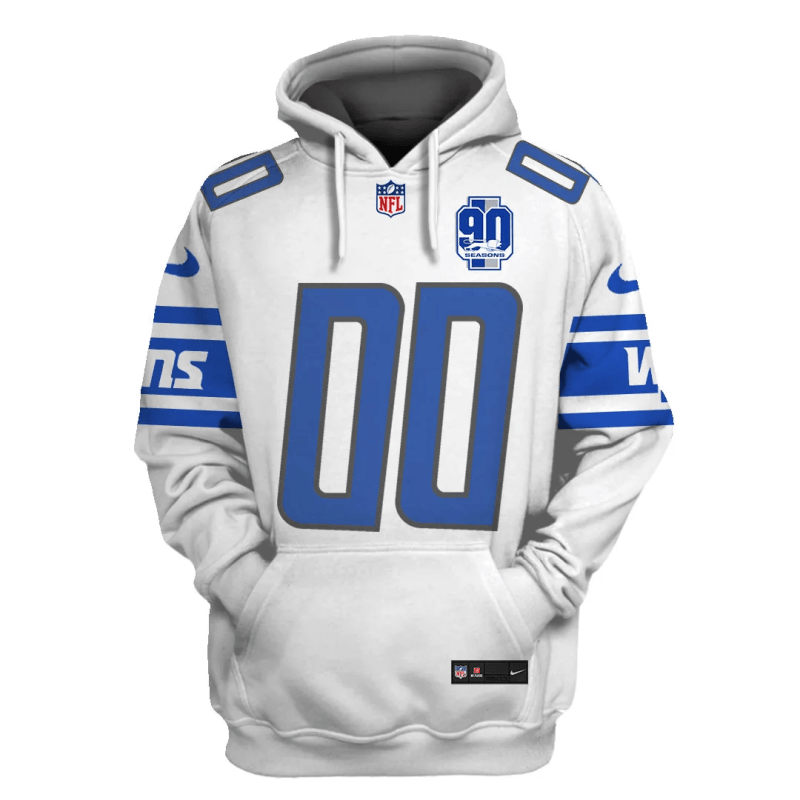 Detroit Lions Football Hoodie