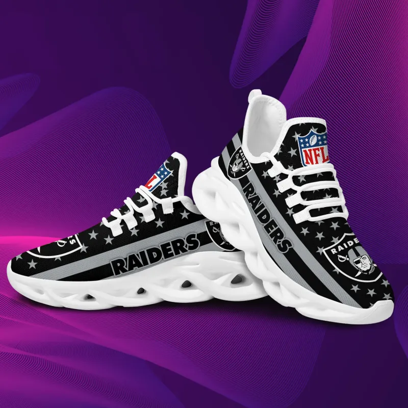 Las Vegas Raiders Yezy Running Sneakers