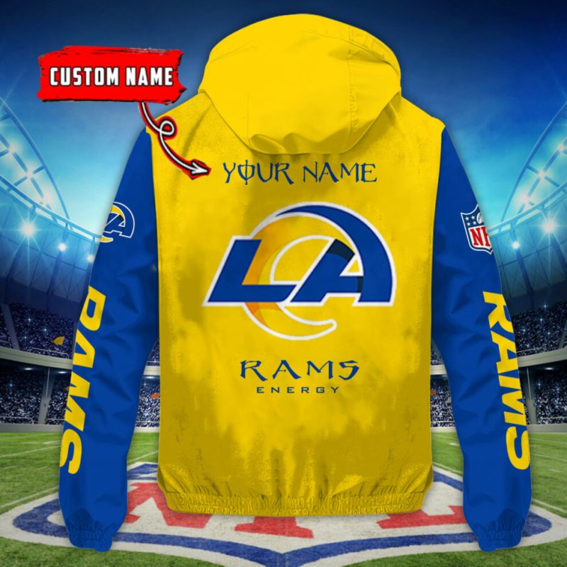 Los Angeles Rams Outdoor Jacket Image 2