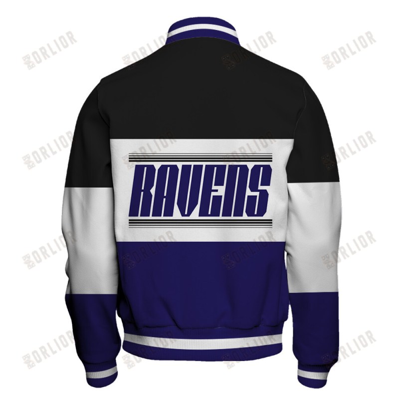 Baltimore Ravens Varsity Jacket Image 3