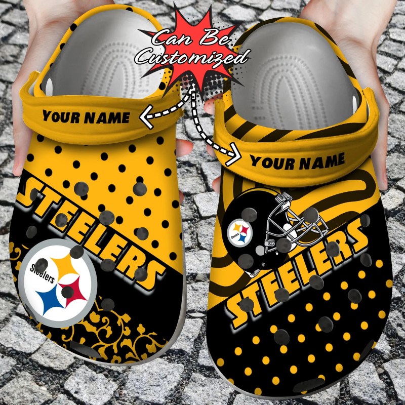 Pittsburgh Steelers Personalized Limited Clog