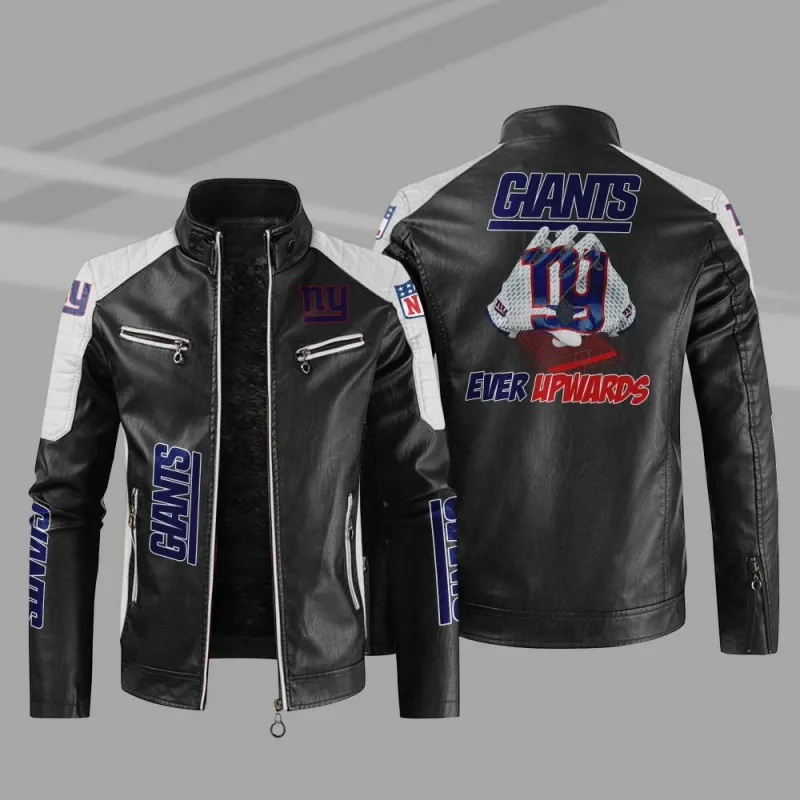 New York Giants Leather Jacket