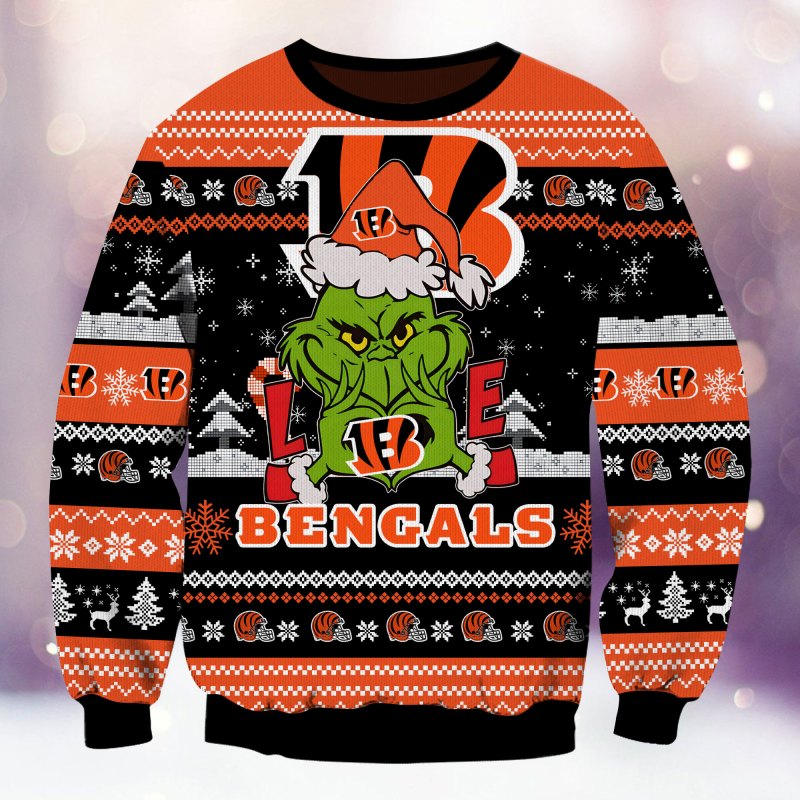Cincinnati Bengals Ugly Christmas Sweater