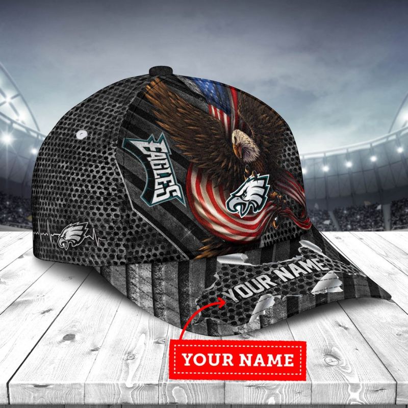 Philadelphia Eagles Cap Side View
