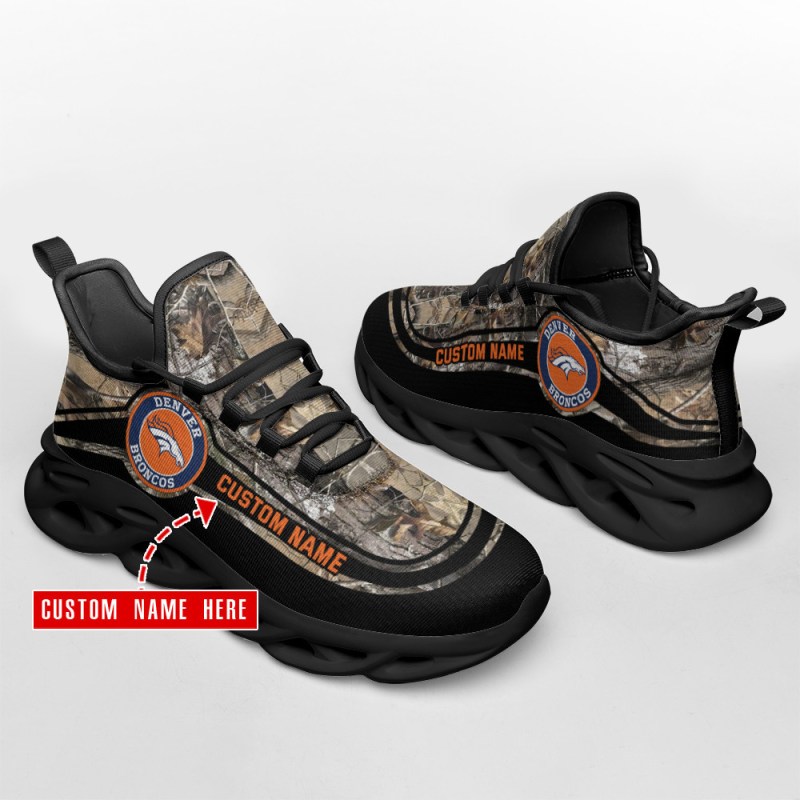 Denver Broncos Personalized Yeezy Sneakers 4