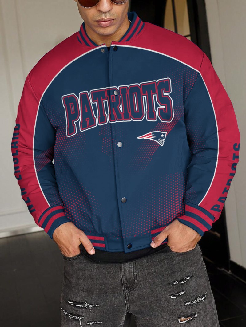 New England Patriots Varsity Jacket