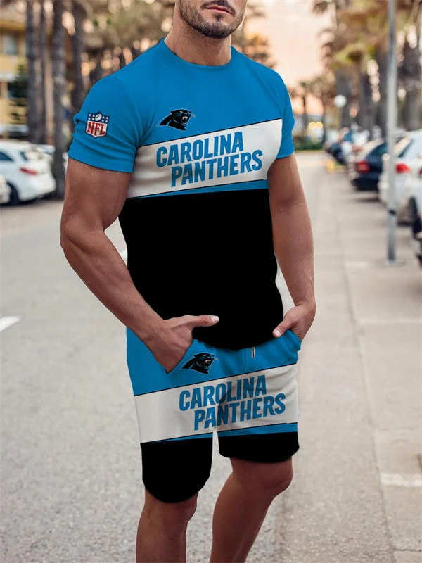 Carolina Panthers T-shirt and Shorts