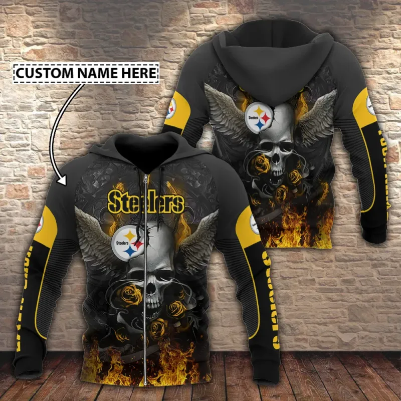 Personalized Steelers Hoodie Design