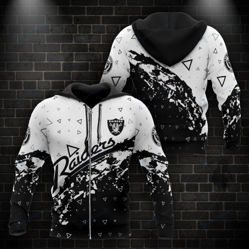Las Vegas Raiders Hoodie back view