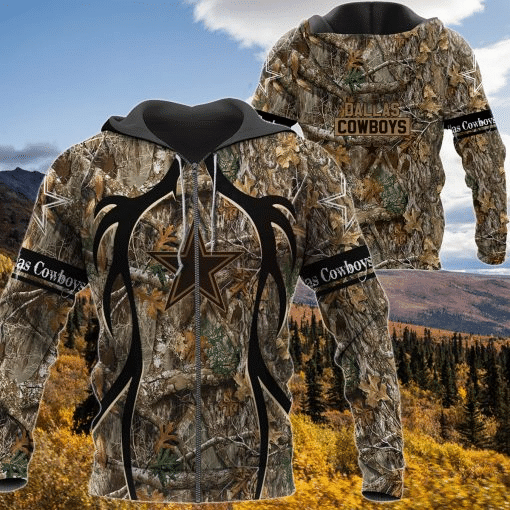 Dallas Cowboys Realtree Hunting Camo Limited Hoodie