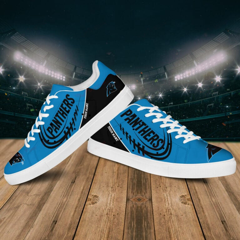 Carolina Panthers Personalized Sneakers