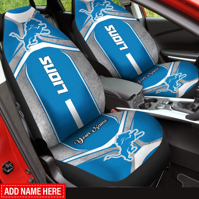 Detroit Lions Car Seat Covers