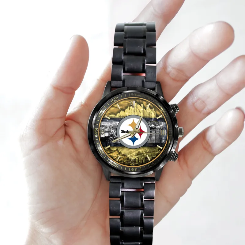 Pittsburgh Steelers Watch Side View