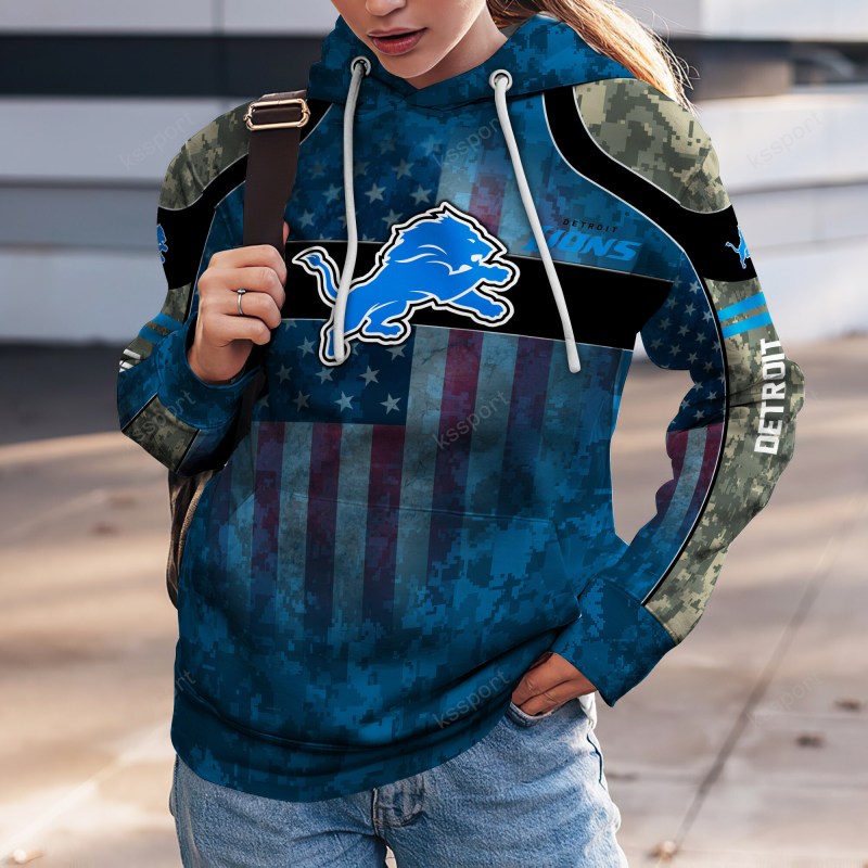 Detroit Lions Personalized Hoodie