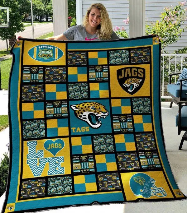 Jacksonville Jaguars Premium Quilt