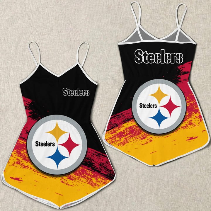 Pittsburgh Steelers 3D Printed Romper for Women