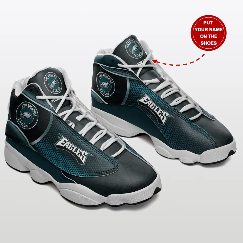 Philadelphia Eagles Personalized AJD13 Sneakers