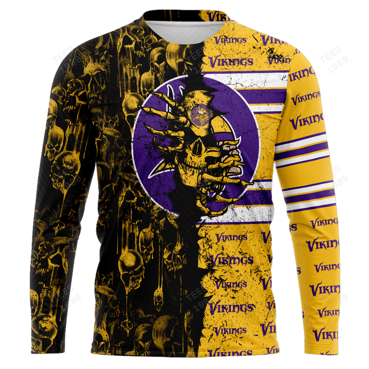 Minnesota Vikings All Over Printed Sweater 5