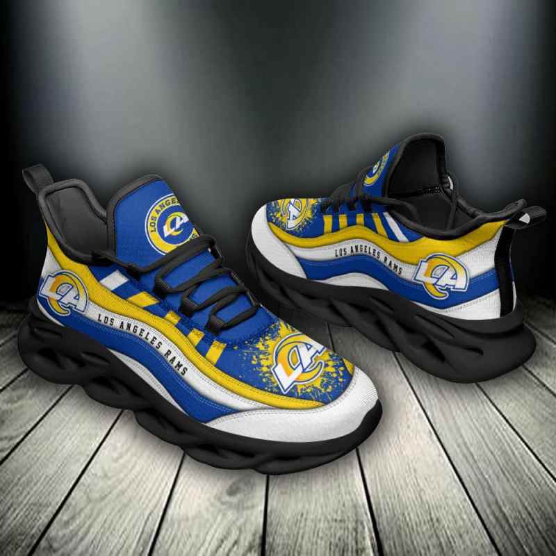 Los Angeles Rams Yezy Running Sneakers design