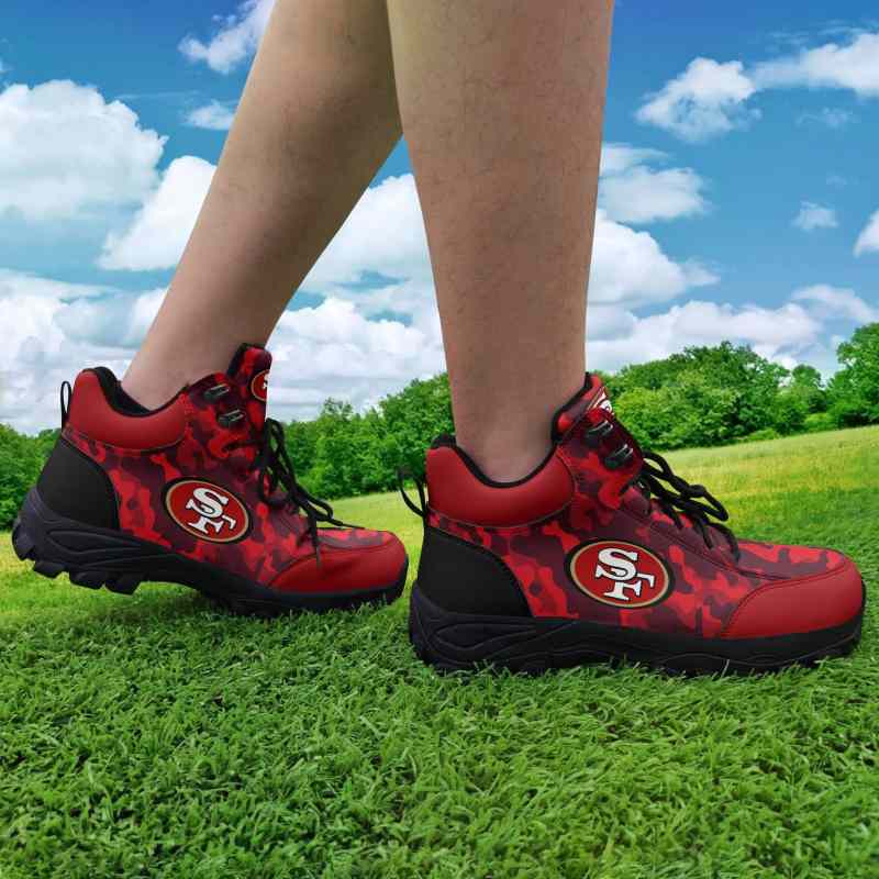 San Francisco 49ers Hiking Shoes