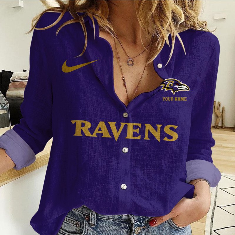 Baltimore Ravens Personalized Women’s Shirt