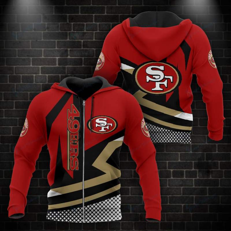San Francisco 49ers Hoodie Front View