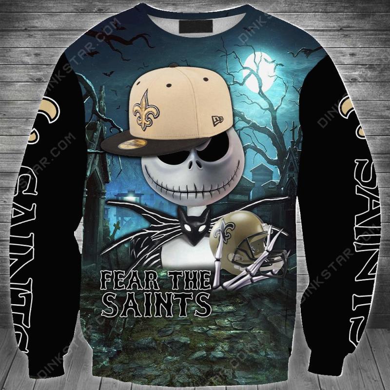 New Orleans Saints Full Print Sweater