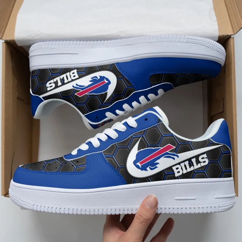 Buffalo Bills AF1 Shoes Back View