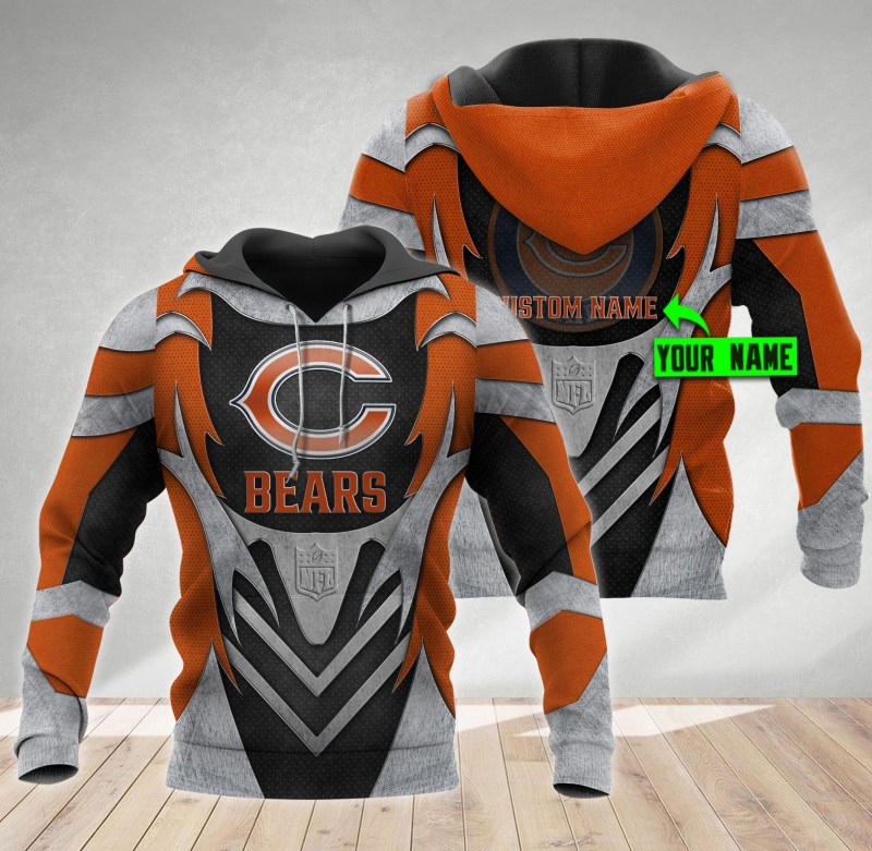 Chicago Bears Personalized Ugly Christmas Sweater