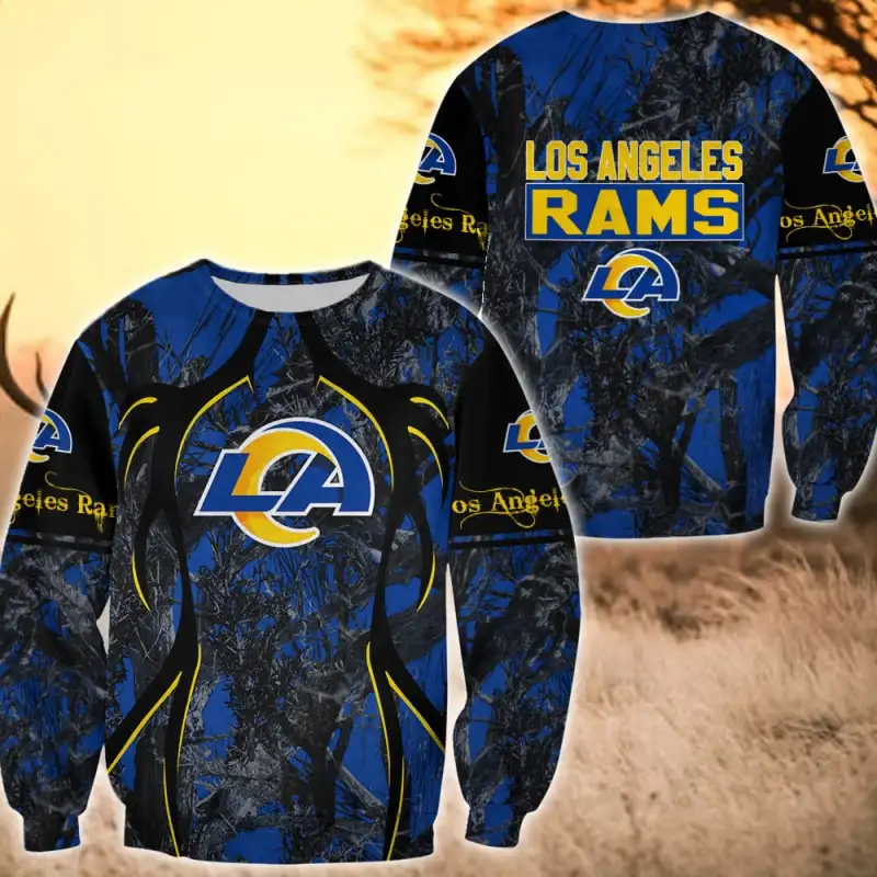 All Over Printed Los Angeles Rams Sweater