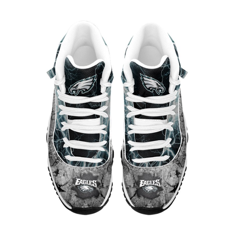 Philadelphia Eagles AJD11 Sneakers Back View