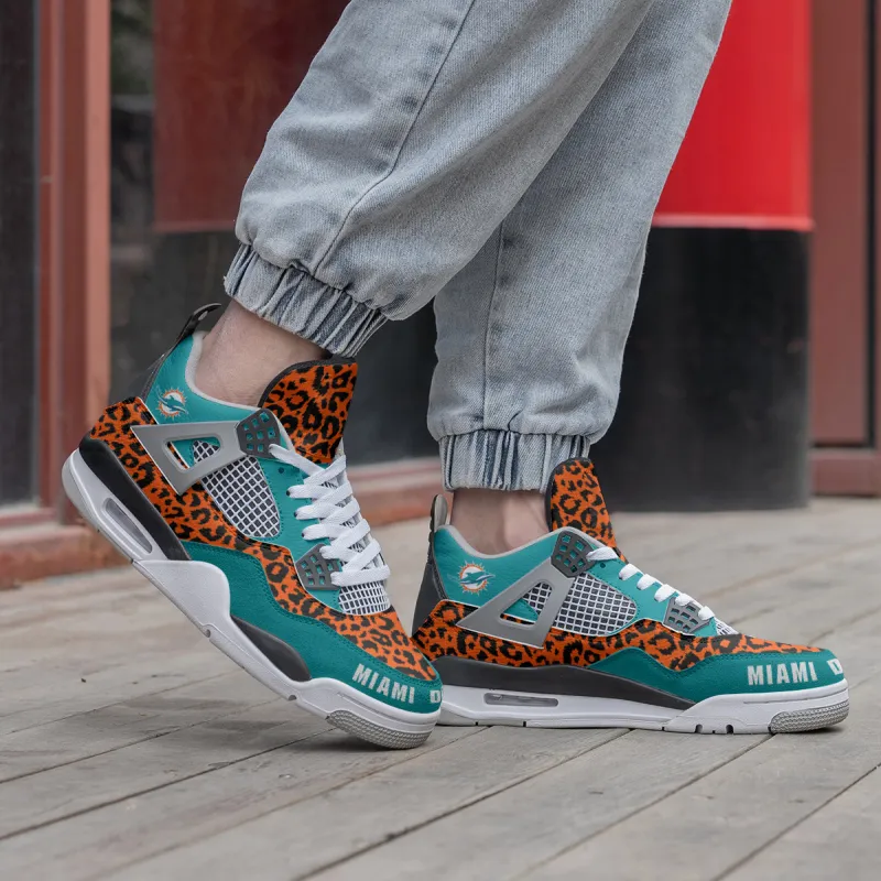 Miami Dolphins AJ4 Sneaker Size Chart