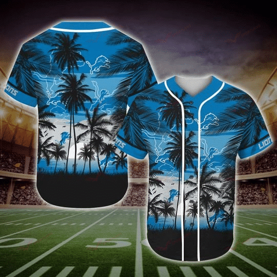 Detroit Lions Baseball Jersey