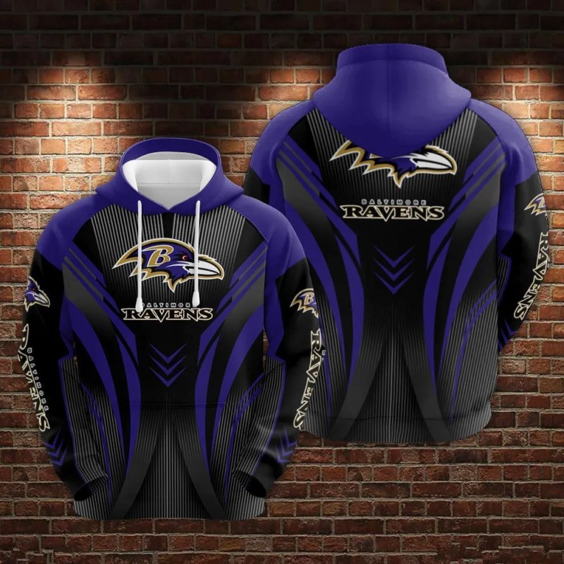 Baltimore Ravens Limited Hoodie - Side View