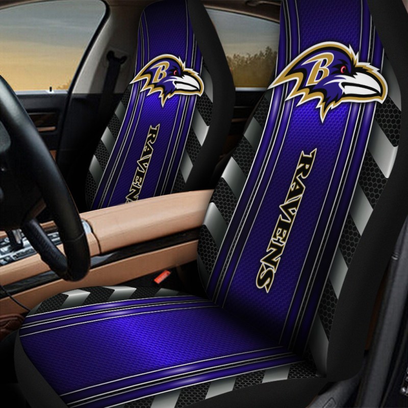 Baltimore Ravens Car Seat Covers - Product Image