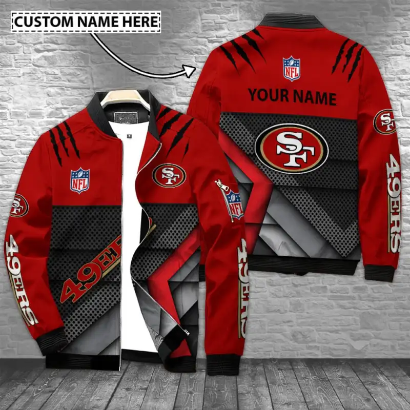San Francisco 49ers Personalized Bomber Jacket