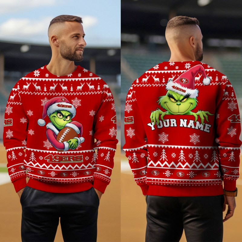 San Francisco 49ers Ugly Christmas Sweater 5