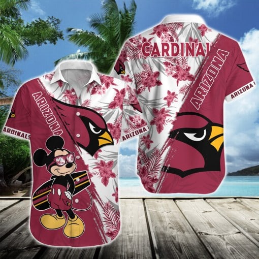 Arizona Cardinals Button Shirt Sizing Chart