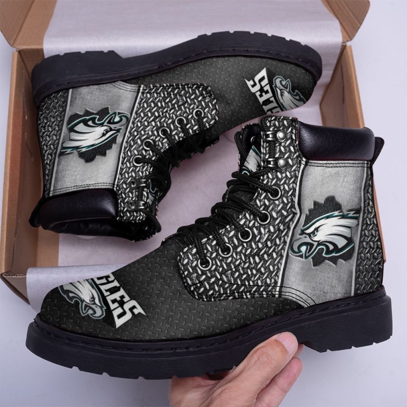Philadelphia Eagles TBLCL Boots - Side View