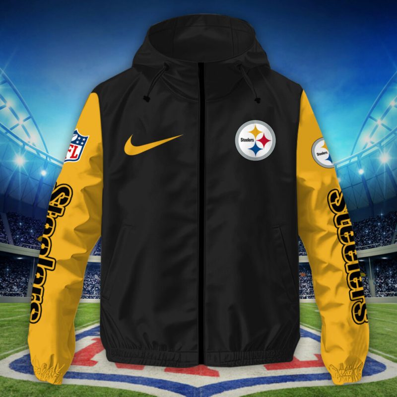 Pittsburgh Steelers Outdoor Jacket Side View