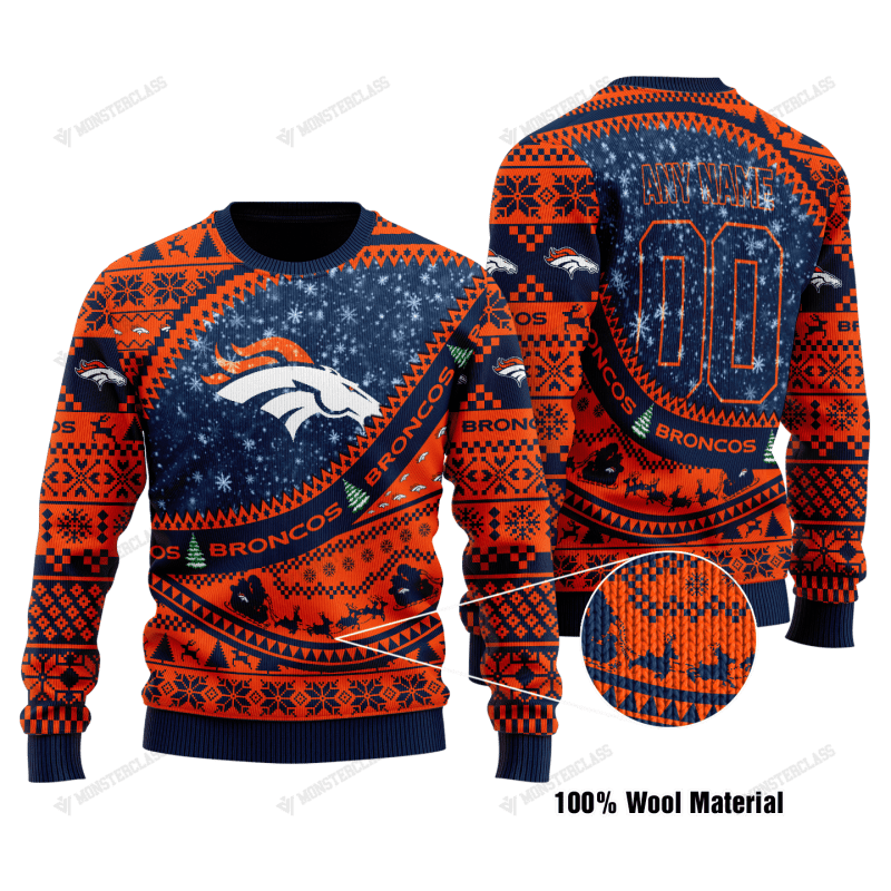 Denver Broncos Woolen Sweater