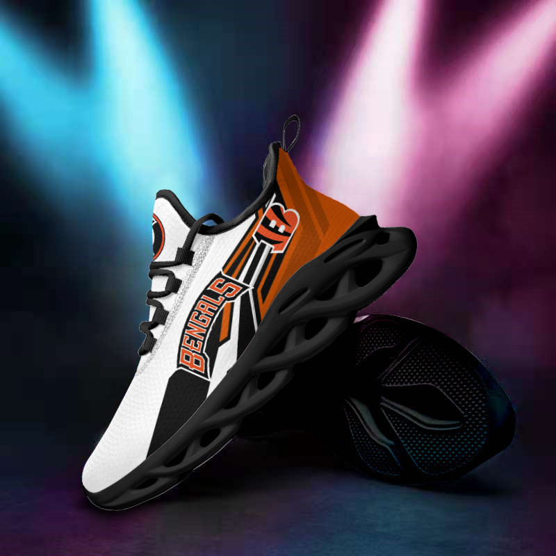 Cincinnati Bengals Yezy Running Sneakers Back